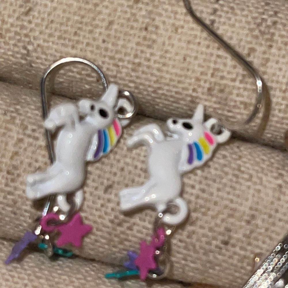 3 pair New girls earrings